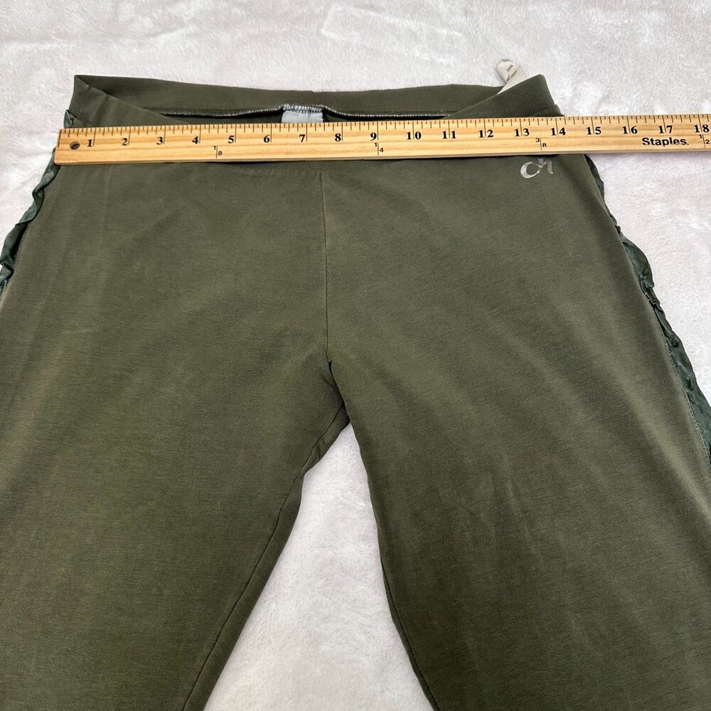 DEHA 2 Pair Leggings Pants Sz S & M Olive Navy Stretch Activewear - Picture 3 of 16